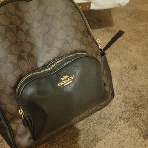 Coach Court Backpack In Signature Canvas
